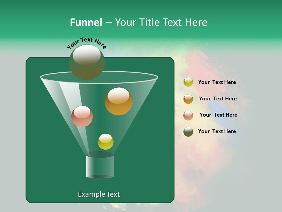 Background Paint Ash PowerPoint Template