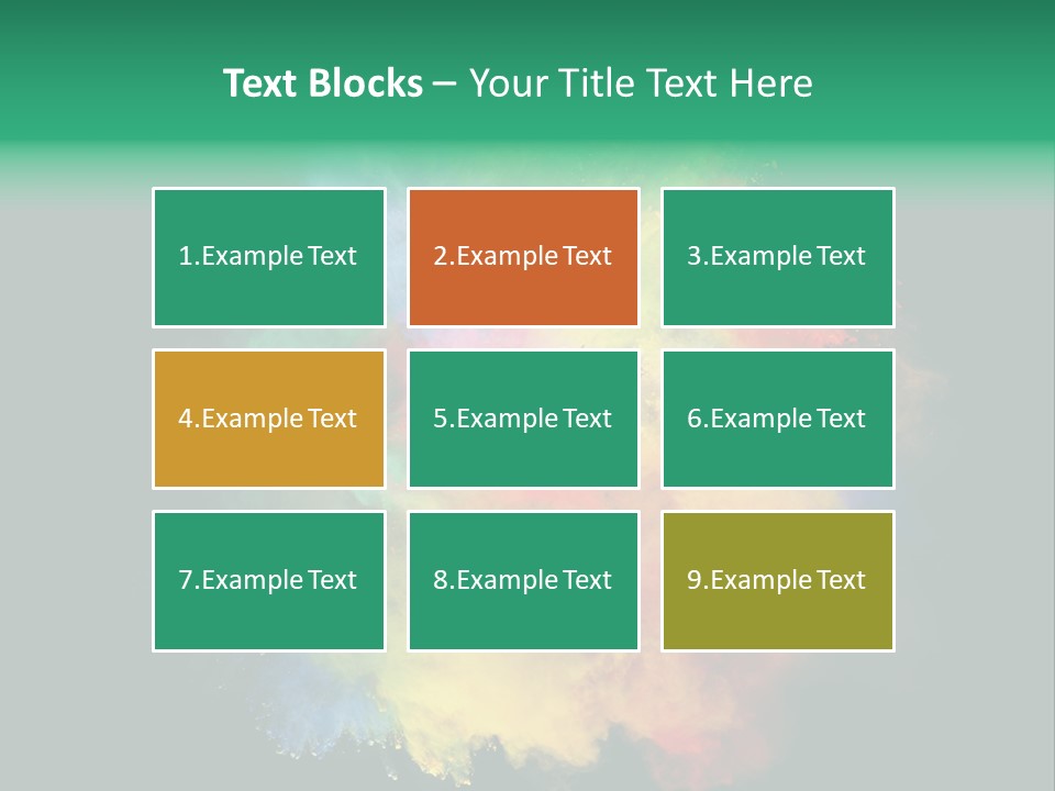 Background Paint Ash PowerPoint Template