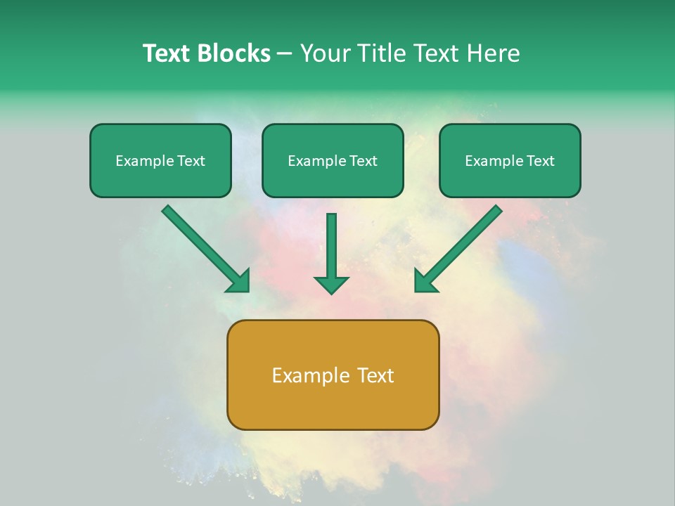Background Paint Ash PowerPoint Template