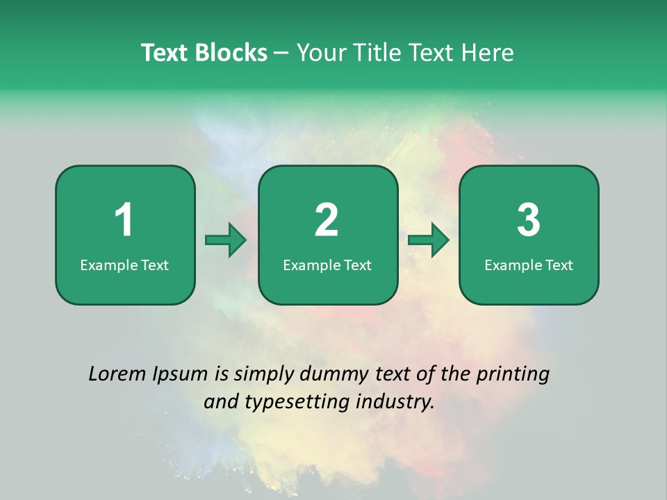 Background Paint Ash PowerPoint Template