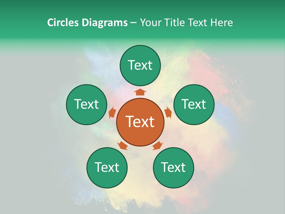 Background Paint Ash PowerPoint Template