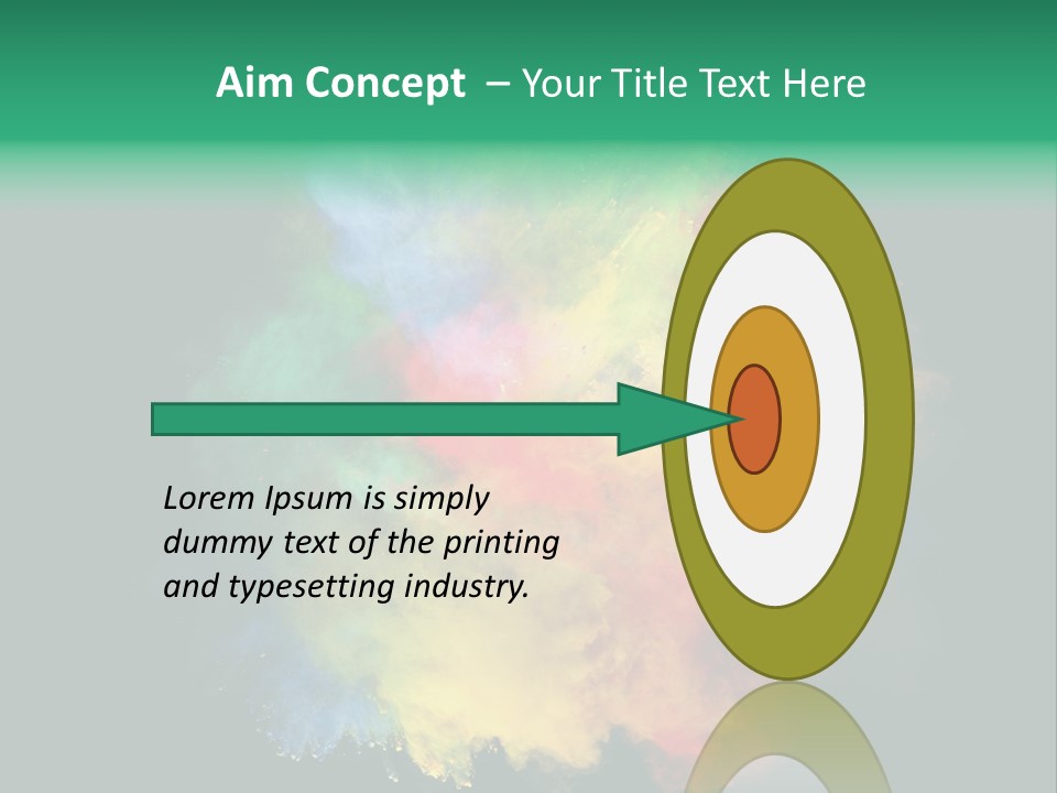 Background Paint Ash PowerPoint Template