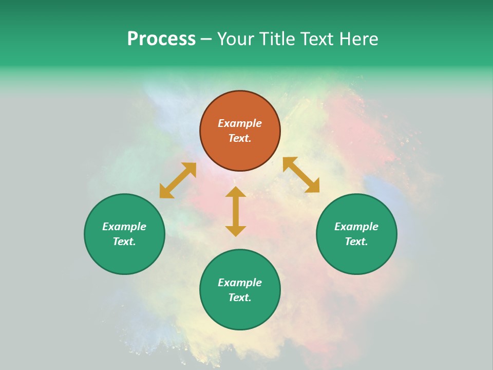 Background Paint Ash PowerPoint Template