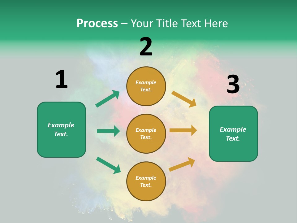 Background Paint Ash PowerPoint Template