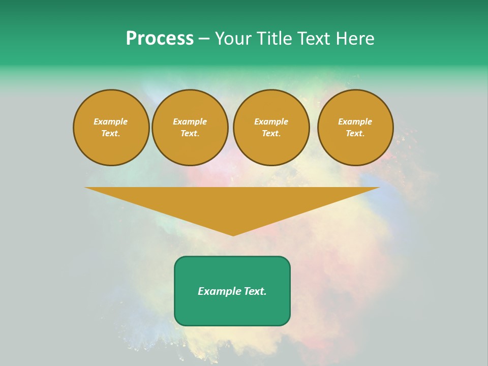 Background Paint Ash PowerPoint Template