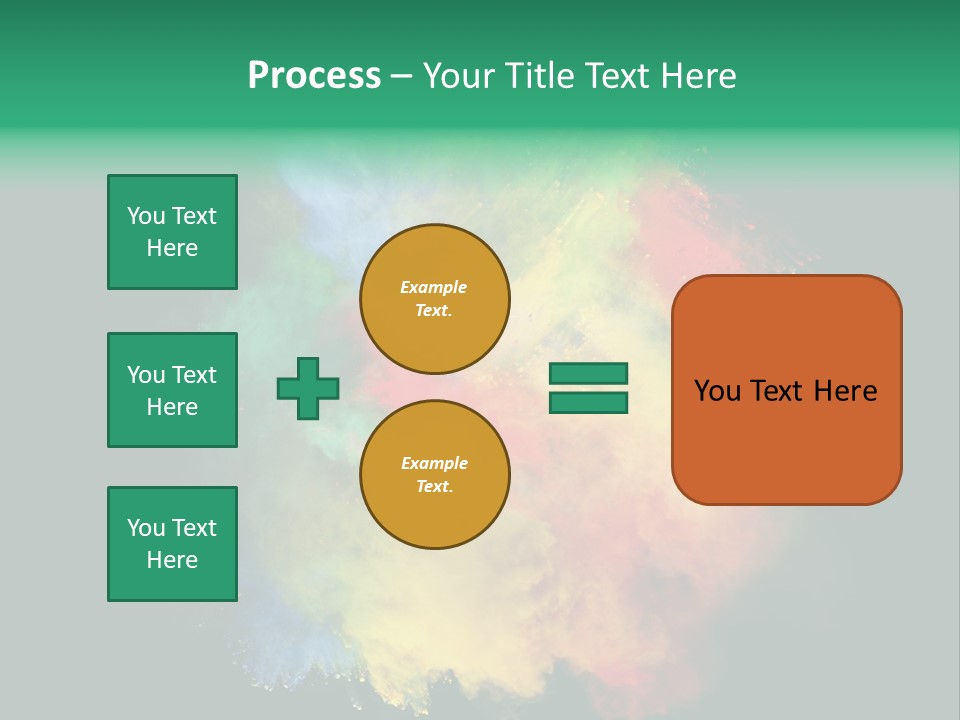 Background Paint Ash PowerPoint Template