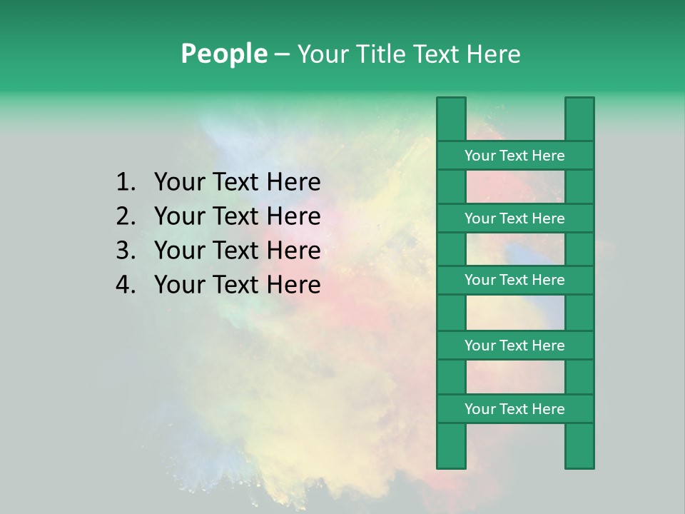 Background Paint Ash PowerPoint Template