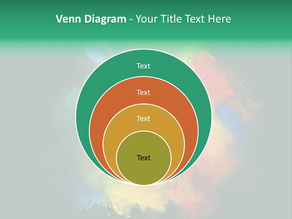 Background Paint Ash PowerPoint Template