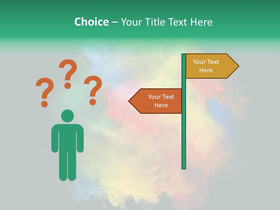 Background Paint Ash PowerPoint Template