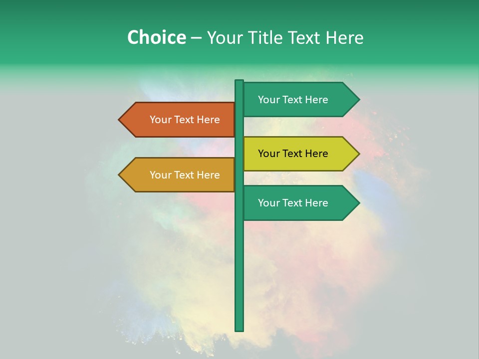 Background Paint Ash PowerPoint Template