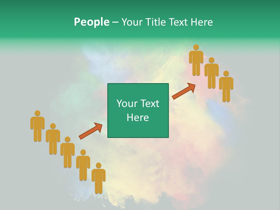 Background Paint Ash PowerPoint Template