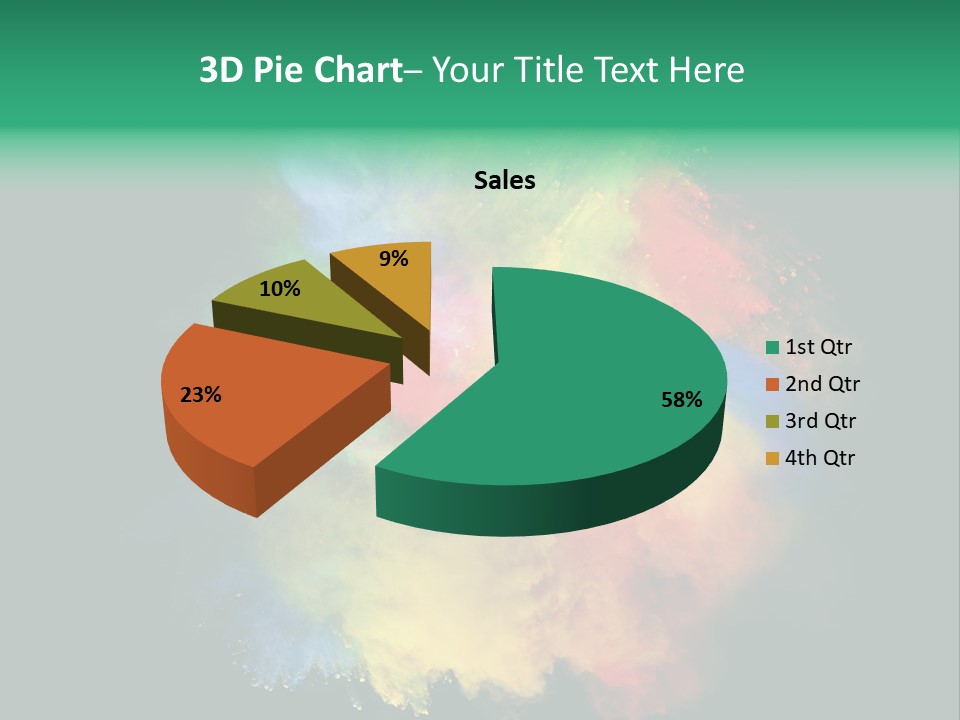 Background Paint Ash PowerPoint Template