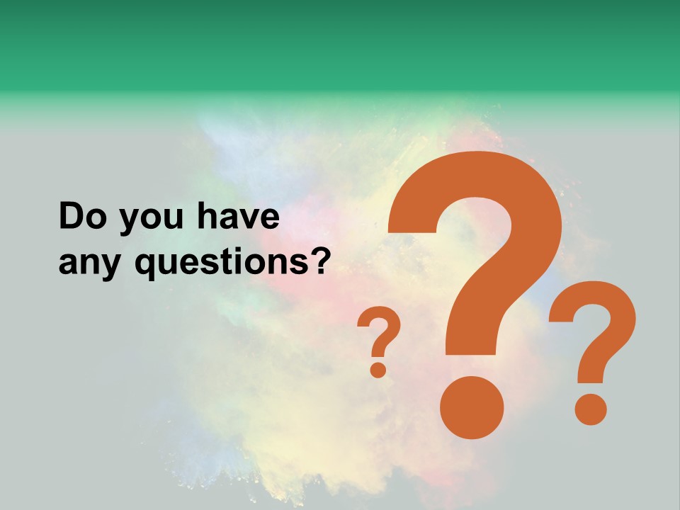 Background Paint Ash PowerPoint Template