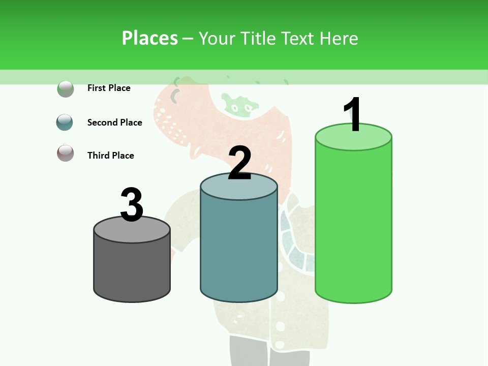 Illustration Retro Cartoon Traditional PowerPoint Template