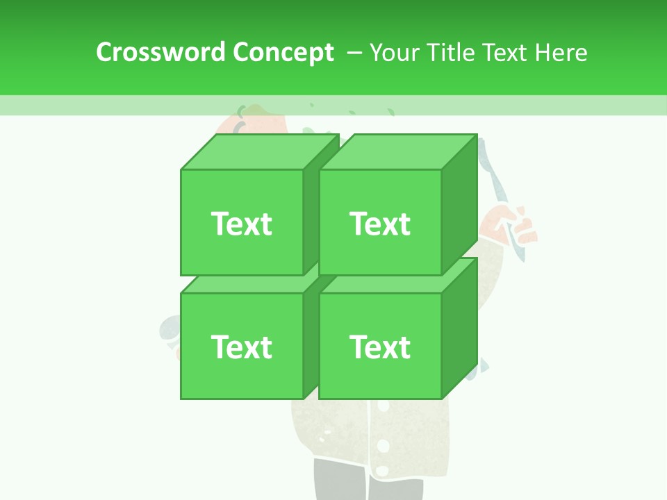 Illustration Retro Cartoon Traditional PowerPoint Template