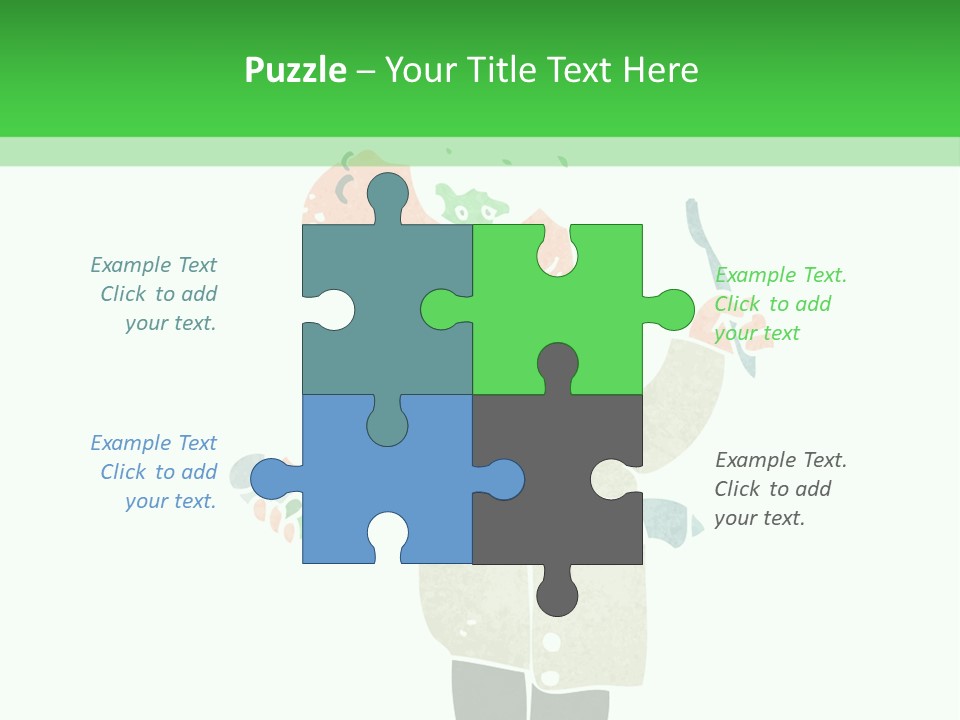 Illustration Retro Cartoon Traditional PowerPoint Template