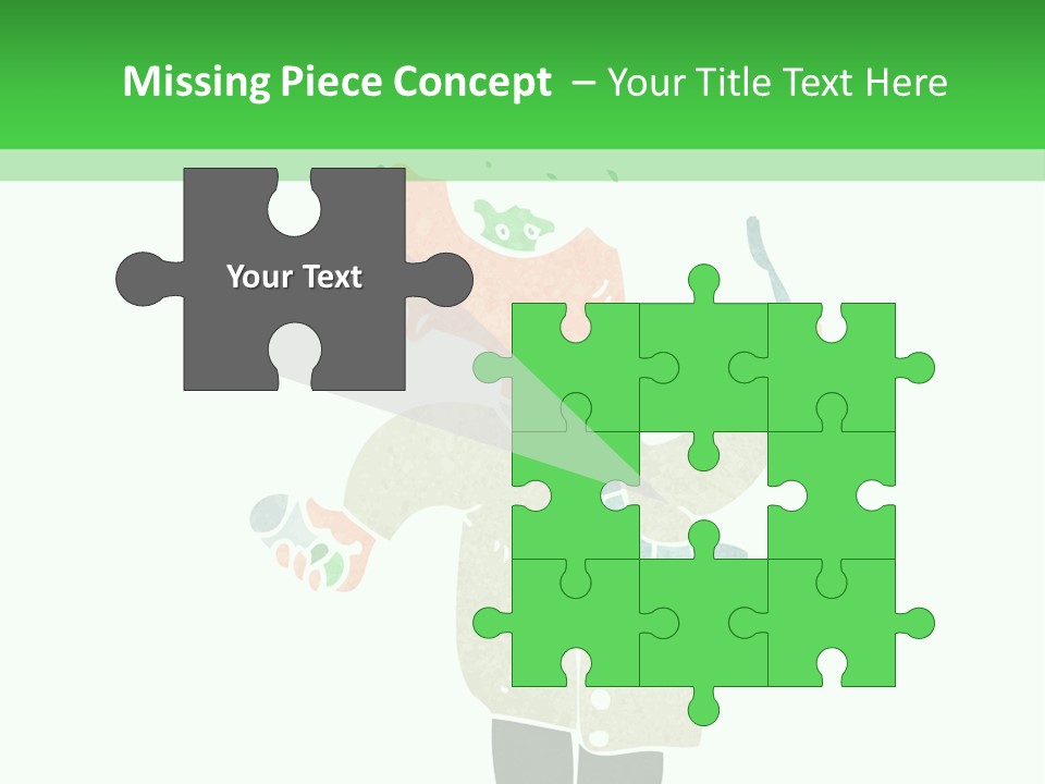 Illustration Retro Cartoon Traditional PowerPoint Template