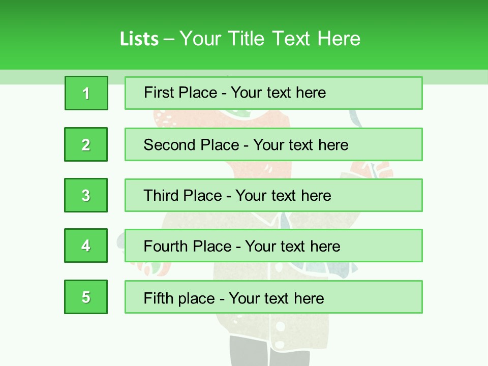 Illustration Retro Cartoon Traditional PowerPoint Template