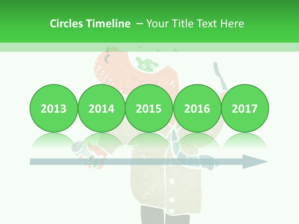 Illustration Retro Cartoon Traditional PowerPoint Template