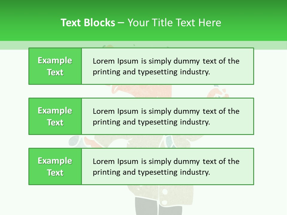 Illustration Retro Cartoon Traditional PowerPoint Template