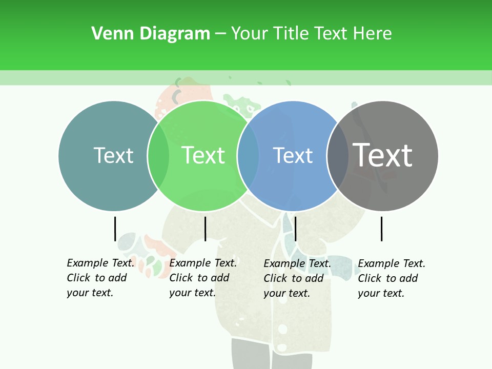 Illustration Retro Cartoon Traditional PowerPoint Template