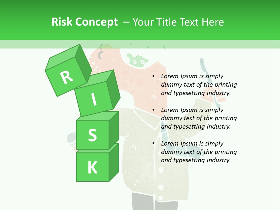 Illustration Retro Cartoon Traditional PowerPoint Template