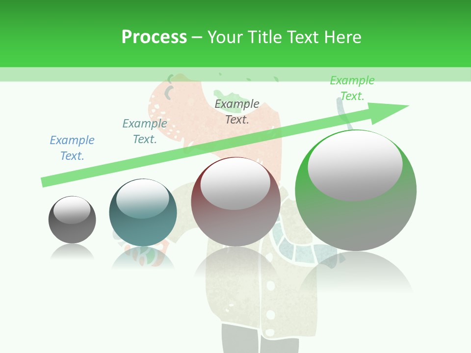 Illustration Retro Cartoon Traditional PowerPoint Template