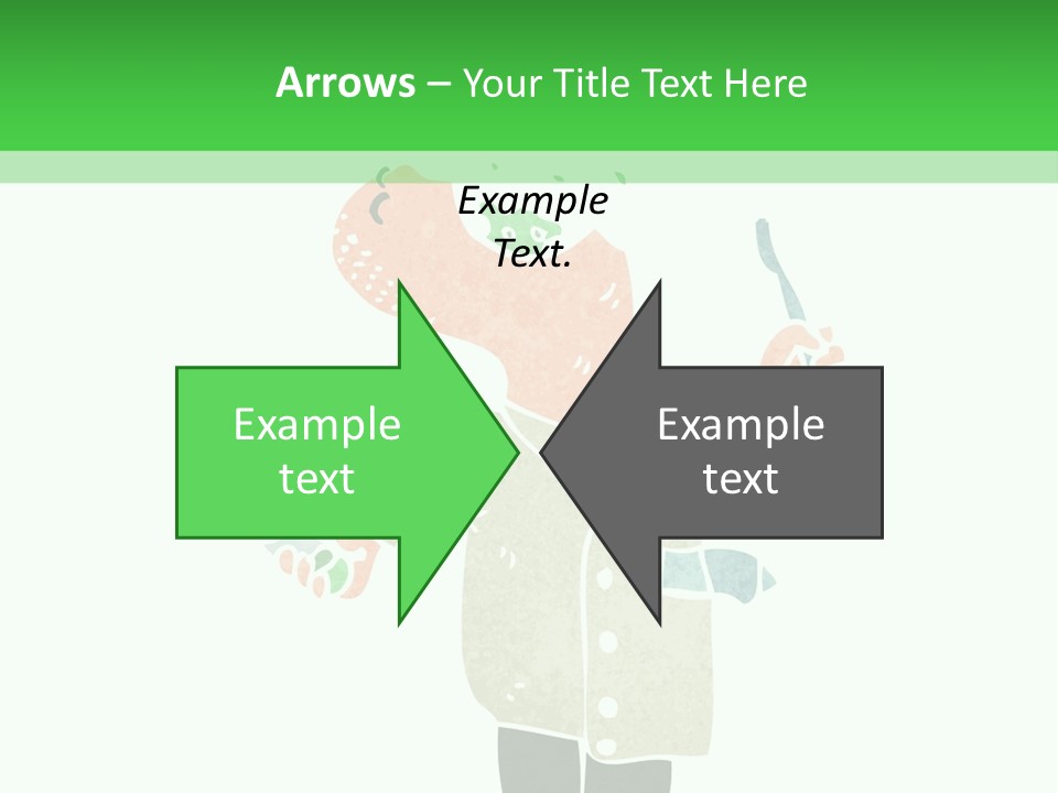 Illustration Retro Cartoon Traditional PowerPoint Template