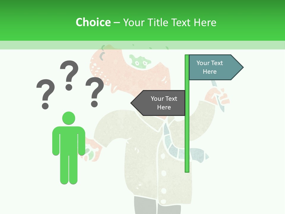 Illustration Retro Cartoon Traditional PowerPoint Template