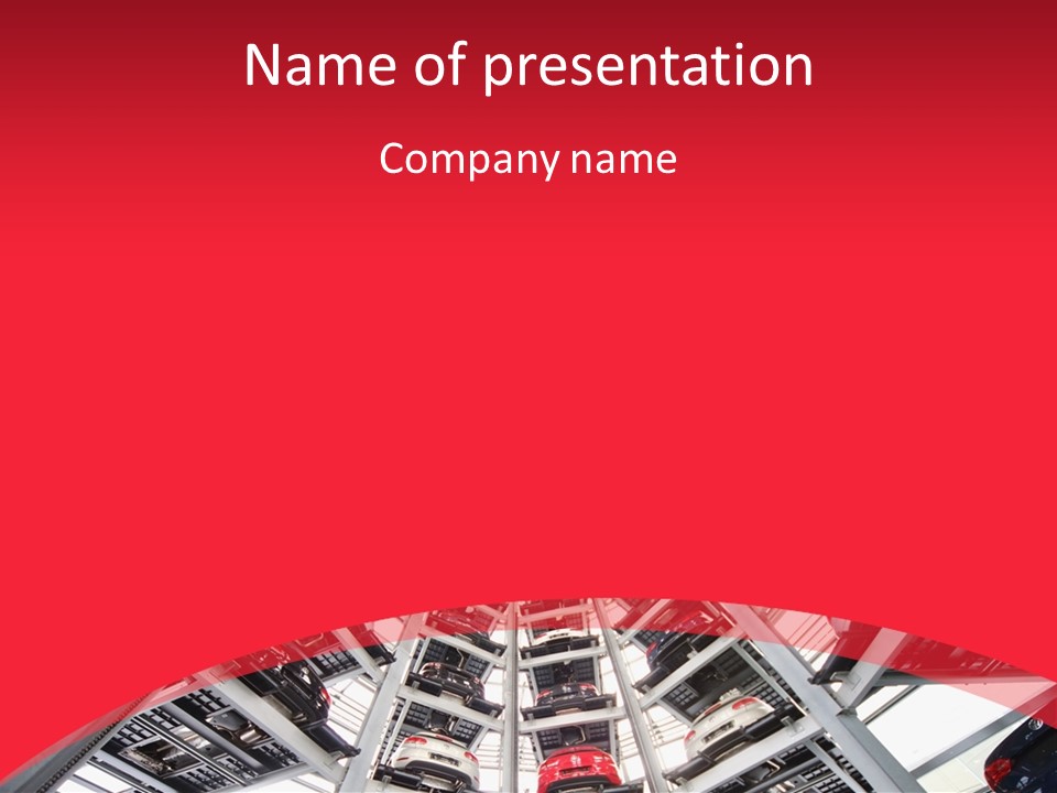 Tier Presenting System PowerPoint Template