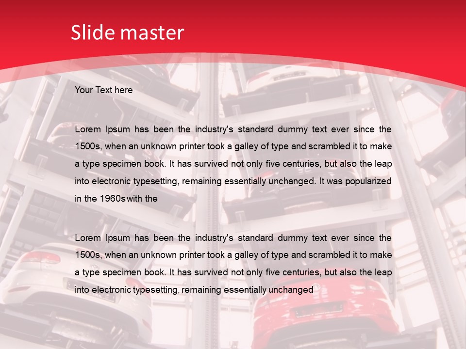 Tier Presenting System PowerPoint Template