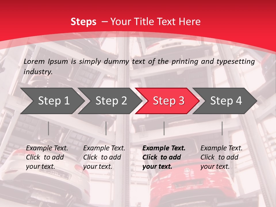 Tier Presenting System PowerPoint Template