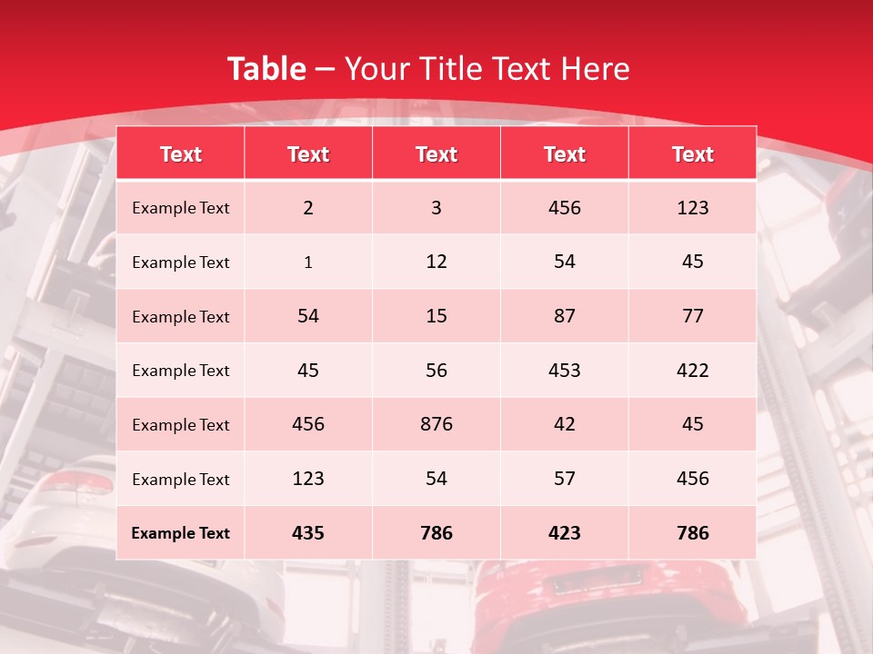 Tier Presenting System PowerPoint Template