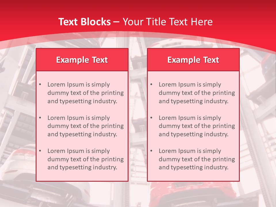 Tier Presenting System PowerPoint Template