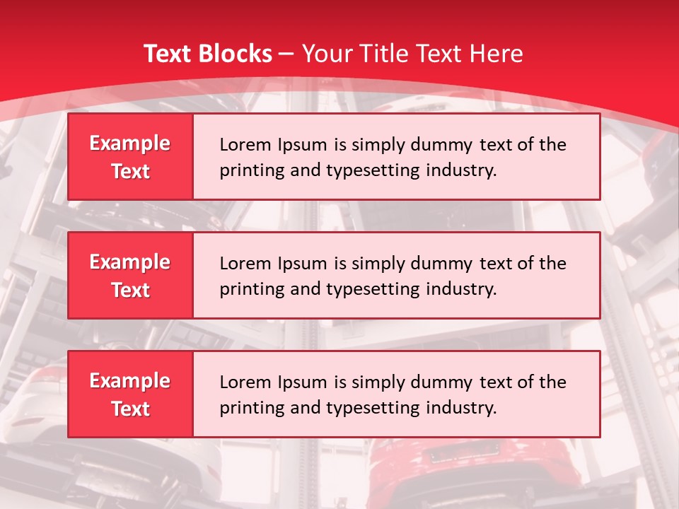 Tier Presenting System PowerPoint Template