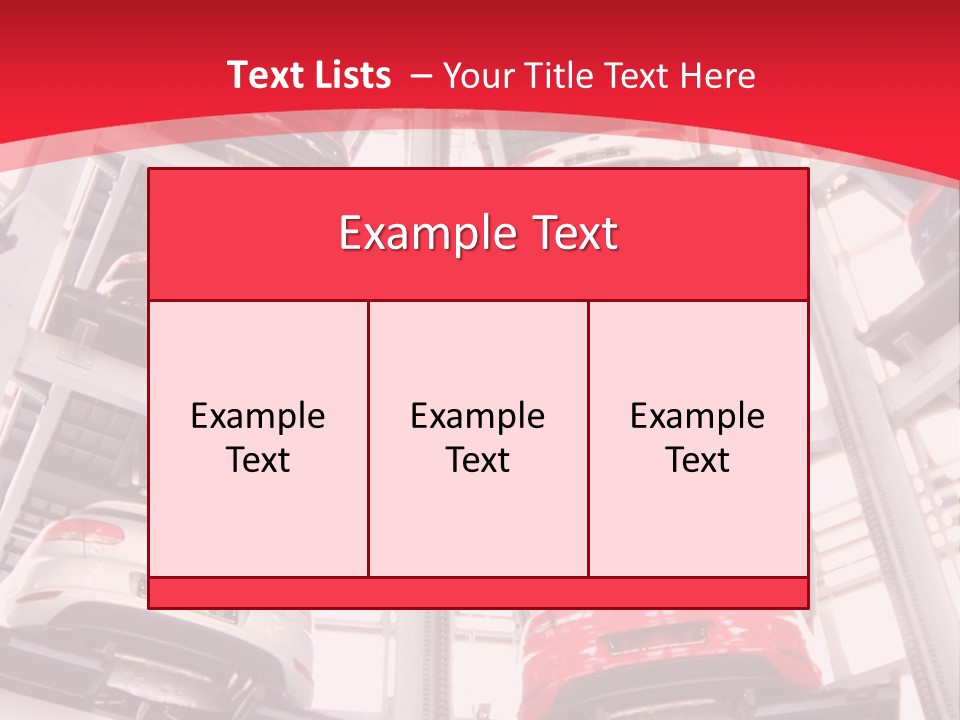 Tier Presenting System PowerPoint Template