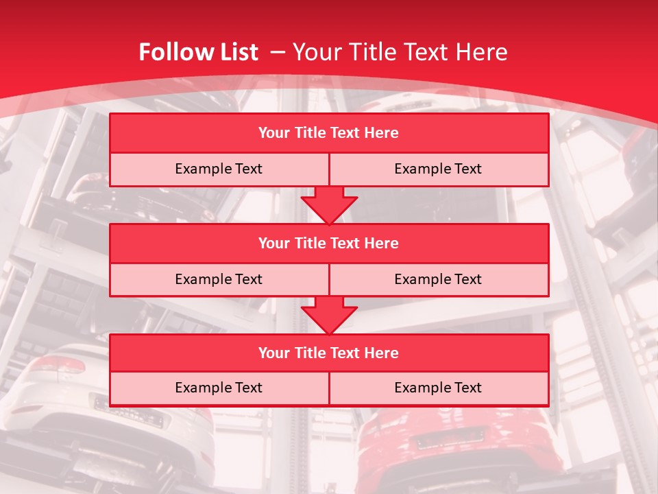 Tier Presenting System PowerPoint Template