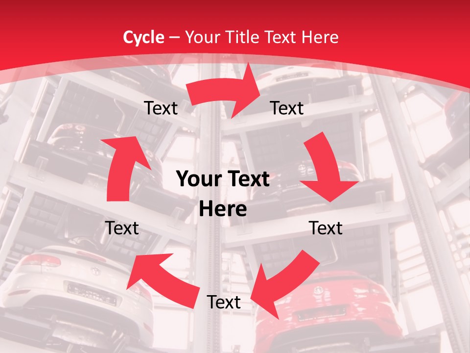 Tier Presenting System PowerPoint Template