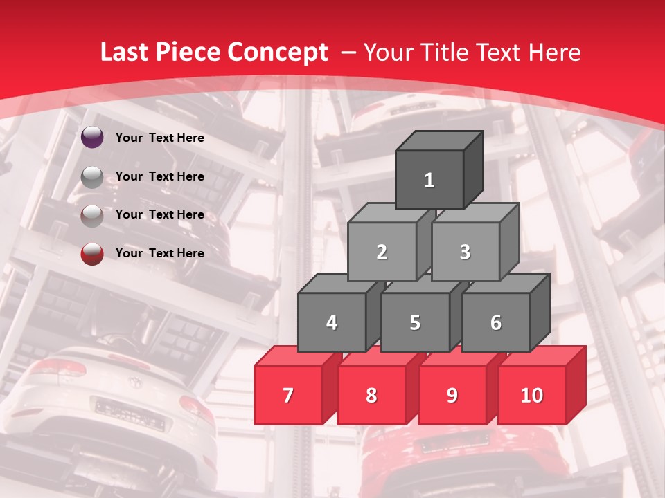 Tier Presenting System PowerPoint Template