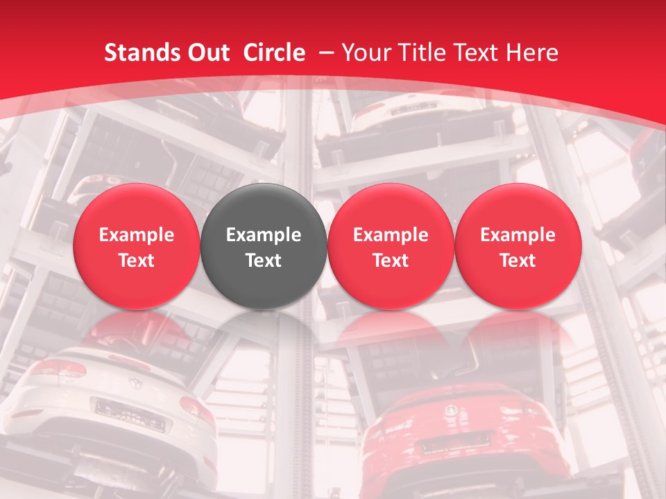 Tier Presenting System PowerPoint Template