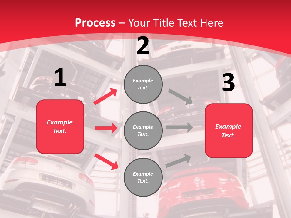 Tier Presenting System PowerPoint Template