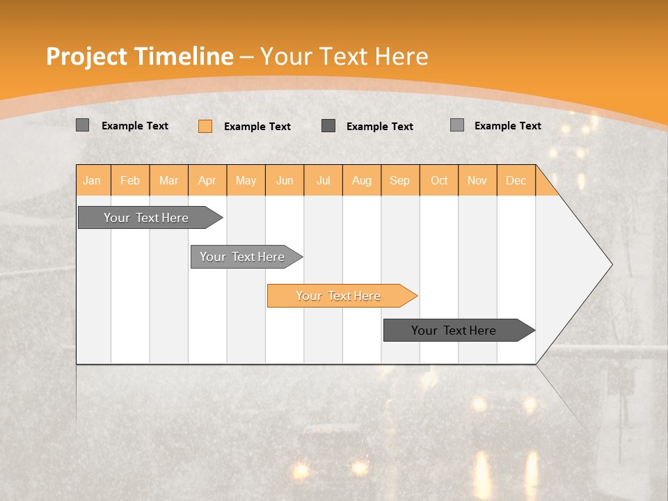Destination Traffic Conditions PowerPoint Template