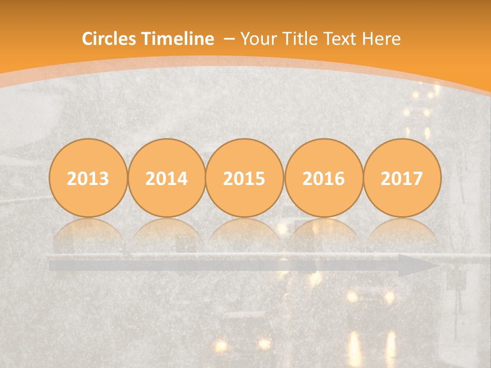 Destination Traffic Conditions PowerPoint Template