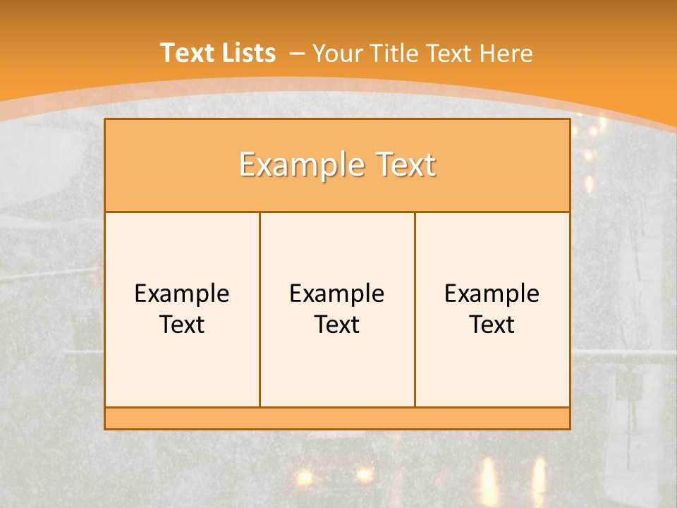 Destination Traffic Conditions PowerPoint Template