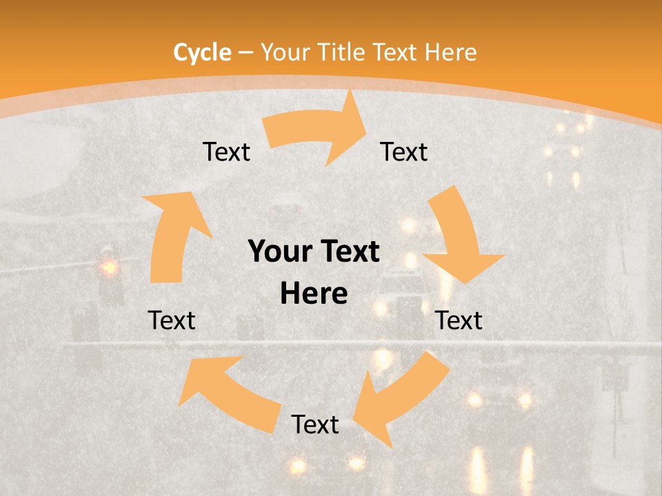Destination Traffic Conditions PowerPoint Template