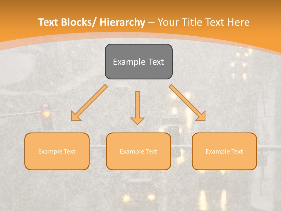 Destination Traffic Conditions PowerPoint Template