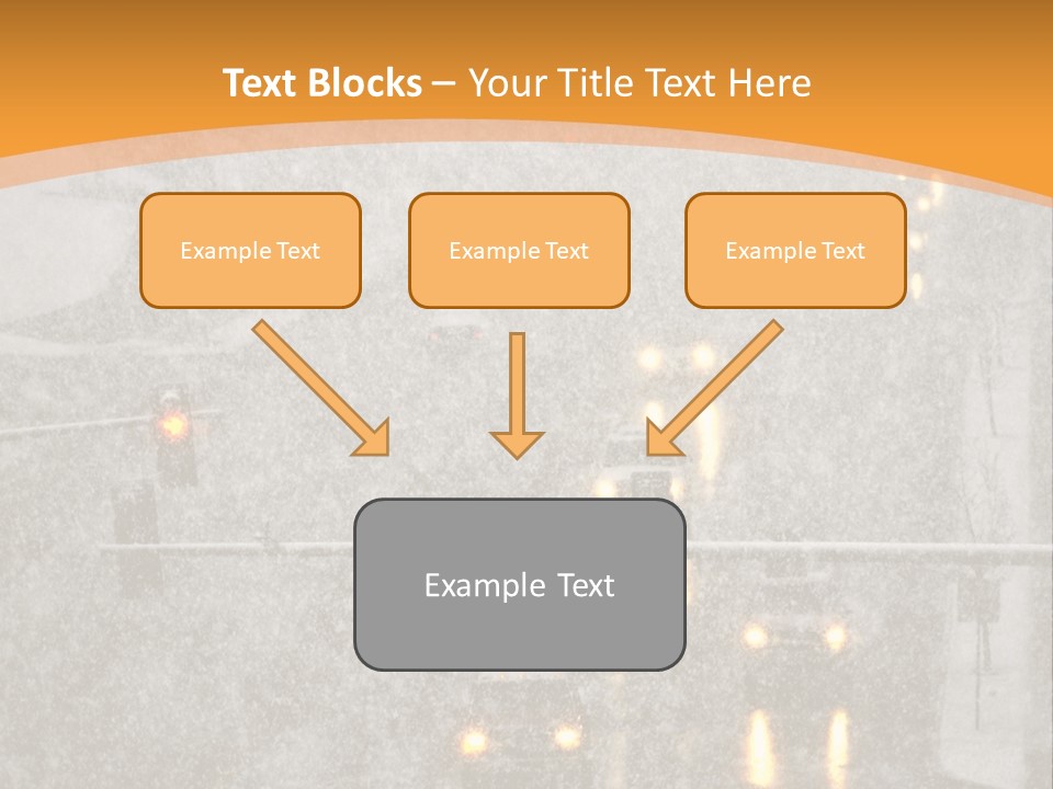 Destination Traffic Conditions PowerPoint Template