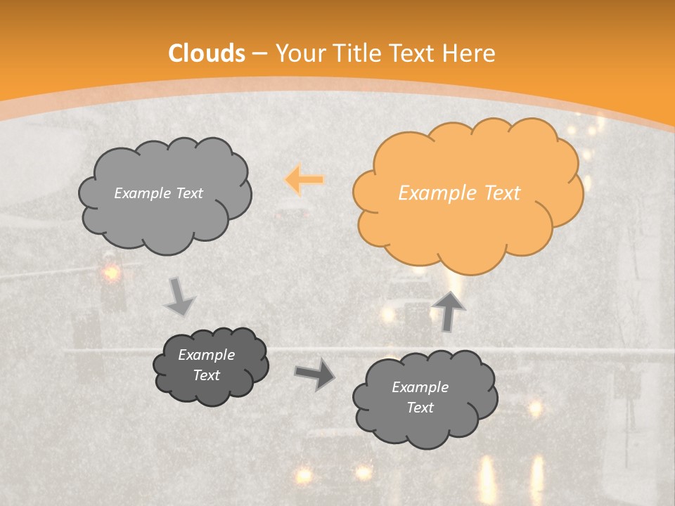 Destination Traffic Conditions PowerPoint Template