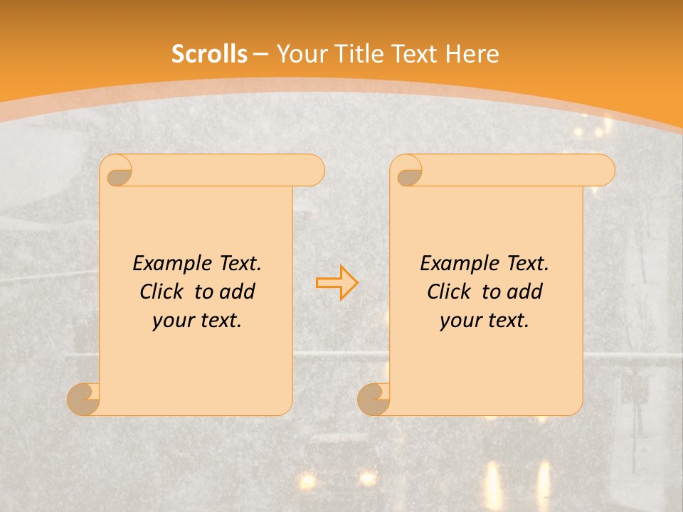 Destination Traffic Conditions PowerPoint Template