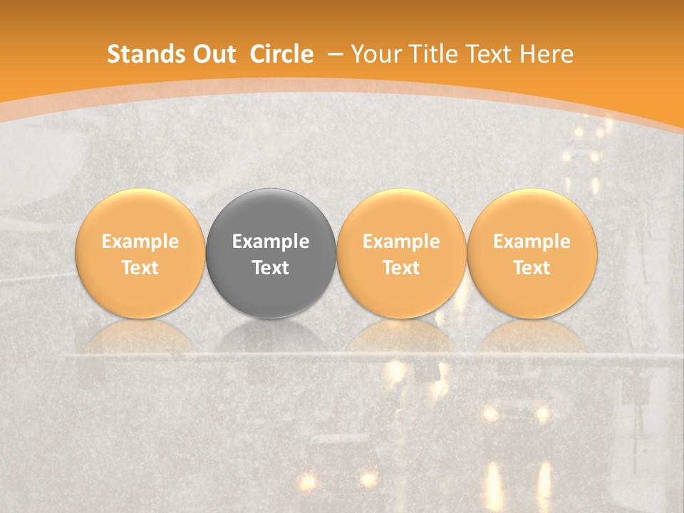 Destination Traffic Conditions PowerPoint Template